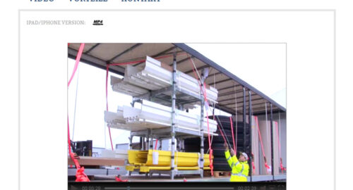 Pfiffiges System von Flexstrap zur Ladungssicherung