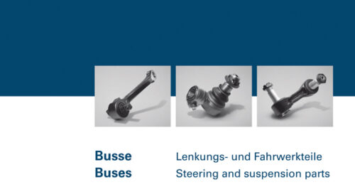 Produktspektrum für Busse als Kompendium im Lemförder-Katalog