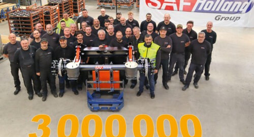 SAF-Holland: Dreimillionste Achse aus Bessenbach