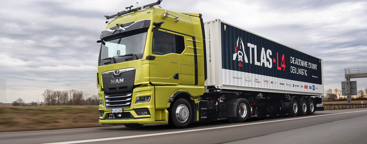 Projekt ATLAS-Level 4: Wird der fahrerlose Truck bald Realität?