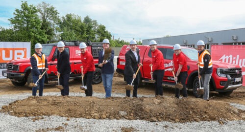 Milwaukee: Spatenstich für neues Trainingszentrum in Winnenden
