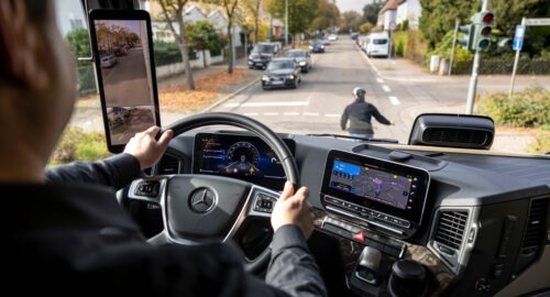 Mercedes-Benz Trucks arbeitet mit modernen ADAS an Vision Zero.
