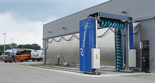 Intensive Hochdruckwäsche