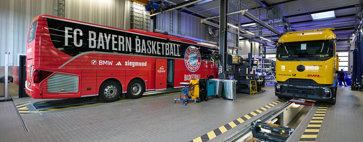 Neues Mercedes-Benz Nutzfahrzeugzentrum geht in Betrieb