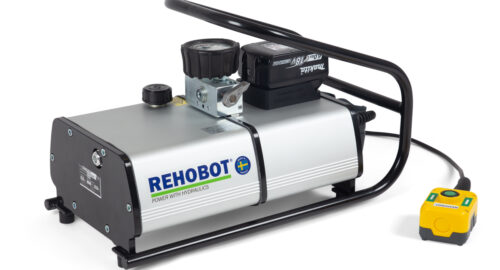 JOSAM präsentierte auf der NUFAM neue Akku-Hydraulikpumpe