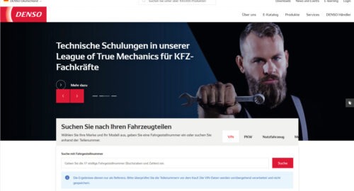 DENSO: Teileidentifikation jetzt auch via VIN