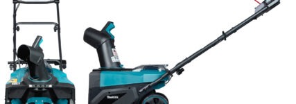 Der Winter kann kommen – Akku-Schneefräse für kleinere Räumarbeiten