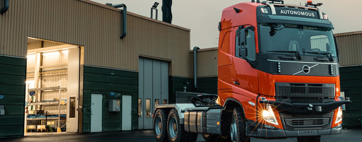Volvo: Erster Step zur Serienfertigung autonomer Lkw