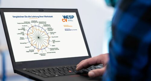Mit WESP CV sind Werkstätten einen Schritt voraus