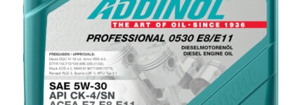 ADDINOL: Motoröle für moderne Nutzfahrzeuge ADDINOL: Motoröle für moderne Nutzfahrzeuge
