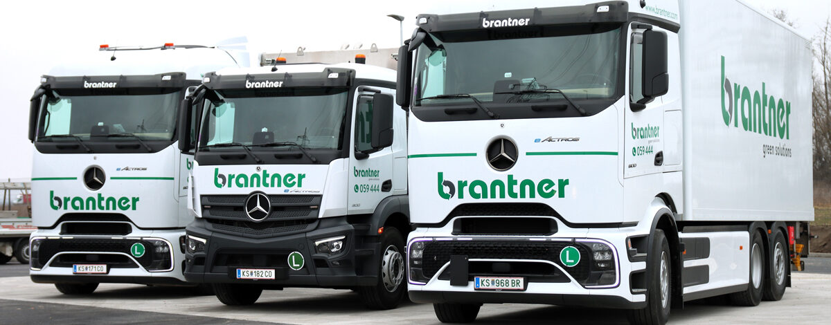 Daimler Truck: 13 eActros für Brantner green solutions