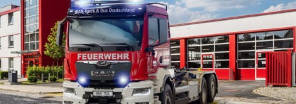 MAN bietet neue Wechselladerfahrzeuge für Feuerwehren an