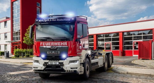 MAN bietet neue Wechselladerfahrzeuge für Feuerwehren an