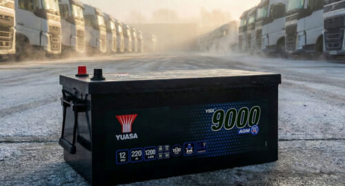 Jetzt auch AGM-Batterien für Lkw von GS Yuasa