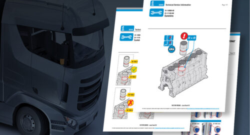 Neue Serviceinformationen von DANA/VICTOR REINZ für Cummins-Motoren