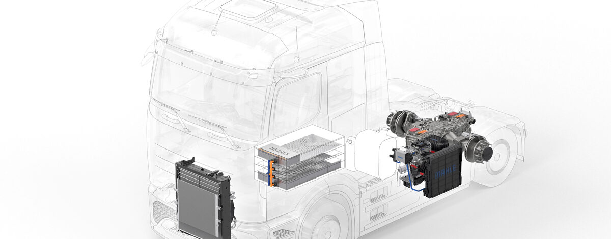 Weltpremiere: Neuer Range-Extender für E-Trucks von MAHLE