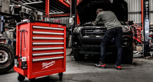 Toolguard-Werkstattwagen von Milwaukee